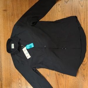 & Collar Slim Fit Dress Shirt